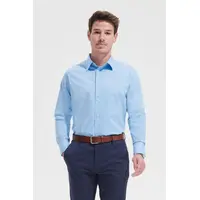 Рубашка мужская с длинным рукавом Brighton, черная, Цвет: черный, Размер: L, изображение 4