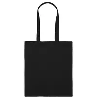 Холщовая сумка Basic 105, черная, изображение 4