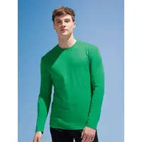 Футболка с длинным рукавом Monarch 150, ярко-зеленая, Цвет: зеленый, Размер: S, изображение 4