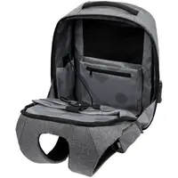 Рюкзак с потайным карманом inGreed, серый, изображение 5