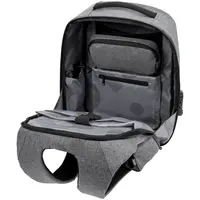 Рюкзак с потайным карманом inGreed, серый, изображение 6