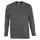 Футболка с длинным рукавом Monarch 150, темно-серая, Цвет: серый, Размер: L