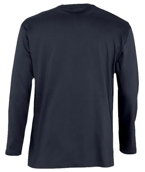 Футболка с длинным рукавом Monarch 150, темно-синяя (navy), Цвет: синий, Размер: M, изображение 2
