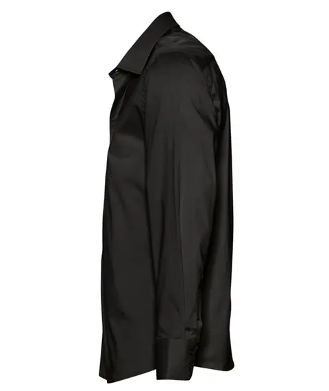 Рубашка мужская с длинным рукавом Brighton, черная, Цвет: черный, Размер: XXL, изображение 3