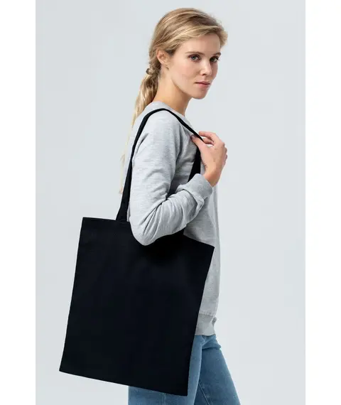 Холщовая сумка Basic 105, черная