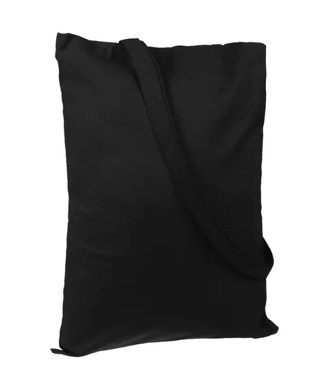 Холщовая сумка Basic 105, черная, изображение 2