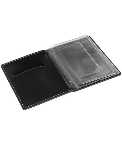 Обложка для автодокументов «Комфорт», черная, изображение 3