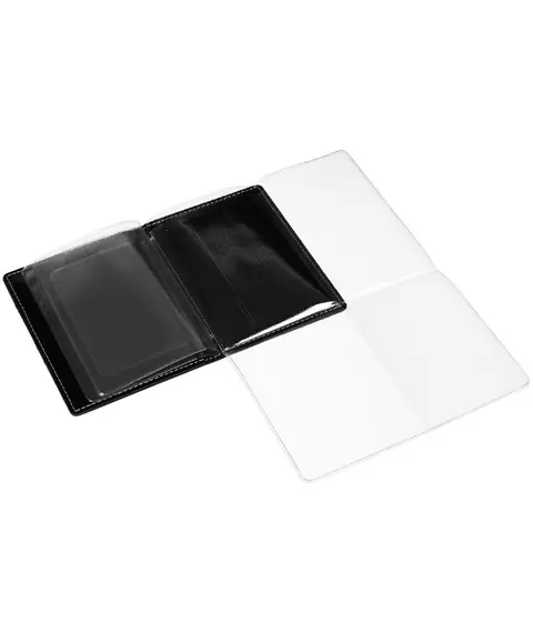 Обложка для автодокументов «Комфорт», черная, изображение 5