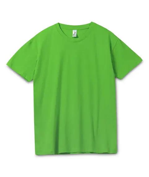 Футболка унисекс Regent 150, зеленый лайм, Цвет: лайм, Размер: S