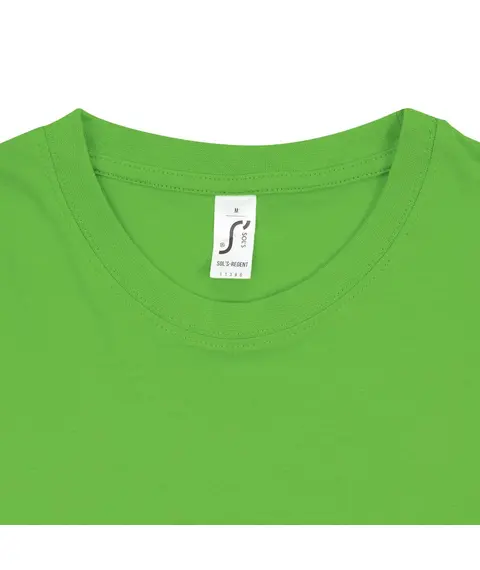 Футболка унисекс Regent 150, зеленый лайм, Цвет: лайм, Размер: XXL, изображение 3