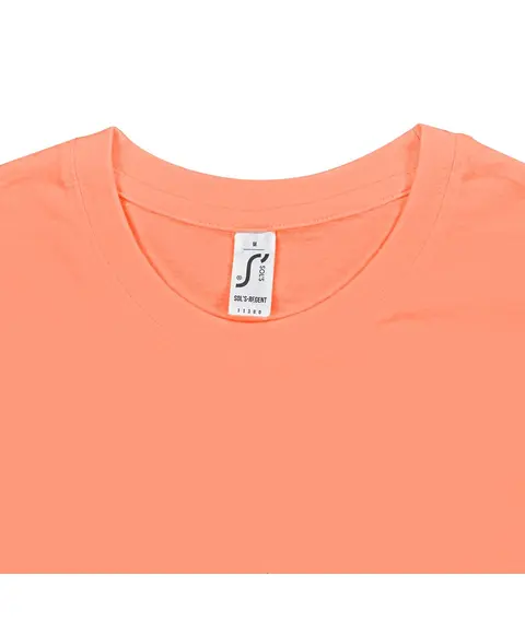 Футболка унисекс Regent 150, оранжевая (абрикосовая), Цвет: абрикосовый, Размер: L, изображение 3