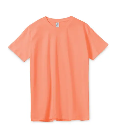 Футболка унисекс Regent 150, оранжевая (абрикосовая), Цвет: абрикосовый, Размер: L