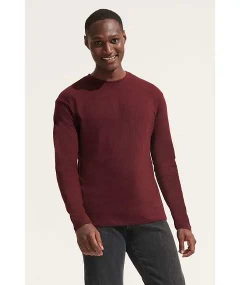 Футболка с длинным рукавом Monarch 150, темно-серая, Цвет: серый, Размер: XL, изображение 4