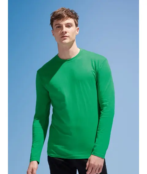 Футболка с длинным рукавом Monarch 150, ярко-зеленая, Цвет: зеленый, Размер: XL, изображение 4