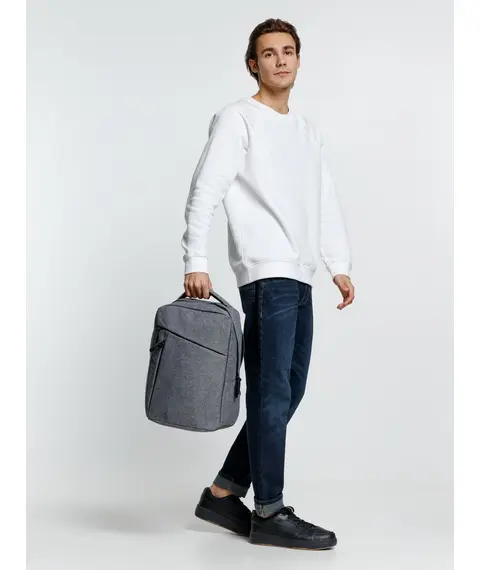 Рюкзак для ноутбука Onefold, серый, изображение 12