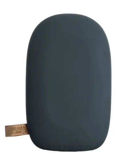 Аккумулятор с беспроводной зарядкой Pebble Wireless 9000 мАч, серо-синий, изображение 2