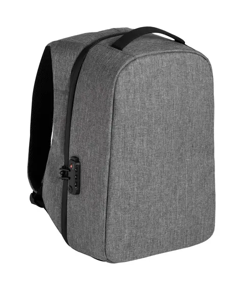 Рюкзак с потайным карманом inGreed, серый